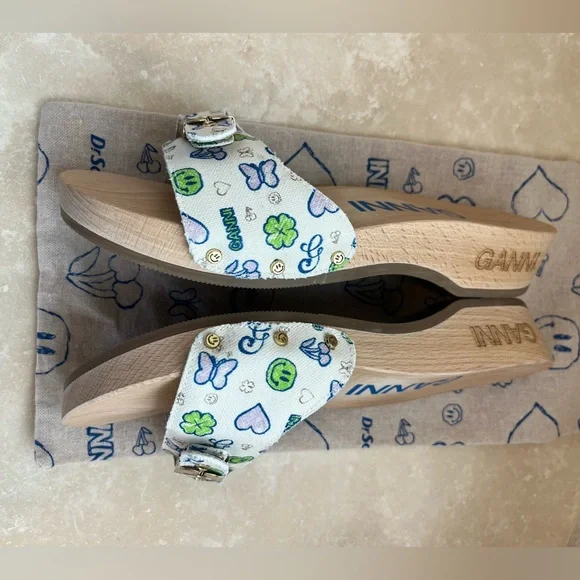 NWT Ganni X Dr. Scholls Clog Sandal - Picture 6 of 7